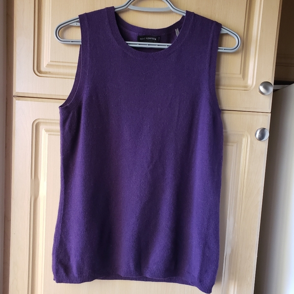 knot sisters Tops - Holt Renfrew Cashmere Sleeveless Top In Large